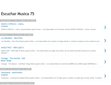 Tablet Screenshot of escucharmusica-75.blogspot.com