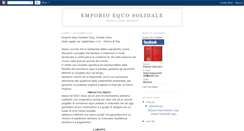 Desktop Screenshot of emporioequosolidale.blogspot.com