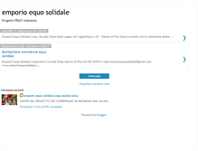Tablet Screenshot of emporioequosolidale.blogspot.com