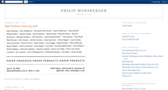 Desktop Screenshot of philipmorsberger.blogspot.com