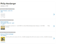 Tablet Screenshot of philipmorsberger.blogspot.com