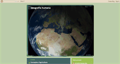 Desktop Screenshot of geografia-humana.blogspot.com