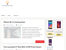 Tablet Screenshot of newcomputertrickz.blogspot.com