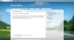 Desktop Screenshot of animestarter.blogspot.com