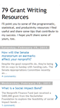 Mobile Screenshot of grant-writing-resources.blogspot.com