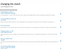 Tablet Screenshot of changingtheclutch.blogspot.com