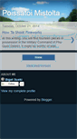 Mobile Screenshot of poissatoimistolta.blogspot.com