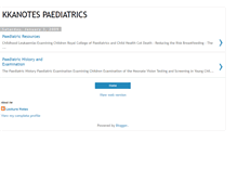 Tablet Screenshot of kkanotespaediatrics.blogspot.com