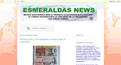 Desktop Screenshot of esmeraldasnoticias.blogspot.com