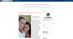 Desktop Screenshot of concienciainnovadora.blogspot.com