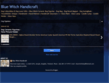 Tablet Screenshot of bluewitchshop.blogspot.com