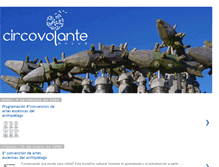 Tablet Screenshot of circovolante-chiloe.blogspot.com