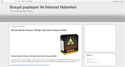 Desktop Screenshot of bilginipasla.blogspot.com