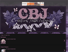 Tablet Screenshot of cbjcreativeteamtutorials.blogspot.com