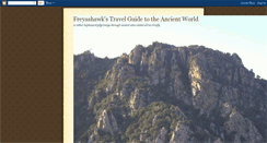 Desktop Screenshot of freyashawkancientworld.blogspot.com