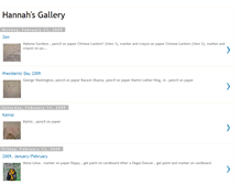 Tablet Screenshot of hannahsgallery.blogspot.com