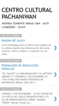 Mobile Screenshot of centroculturalpachaniwan.blogspot.com