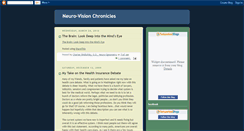 Desktop Screenshot of neuro-vision-chronicles.blogspot.com