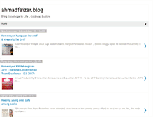 Tablet Screenshot of ahmadfaizar.blogspot.com