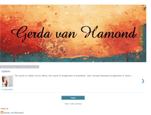 Tablet Screenshot of gerdavanhamond.blogspot.com