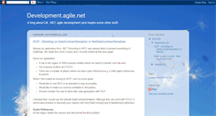 Desktop Screenshot of agilenet.blogspot.com