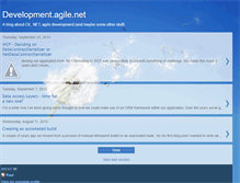 Tablet Screenshot of agilenet.blogspot.com