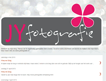 Tablet Screenshot of jyfotografie.blogspot.com