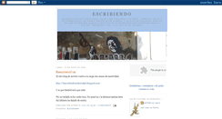 Desktop Screenshot of escribiendounblog.blogspot.com