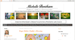 Desktop Screenshot of michellebenthamcreates.blogspot.com