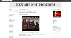 Desktop Screenshot of menrnotspuds.blogspot.com