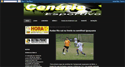 Desktop Screenshot of cenariodoesporte.blogspot.com