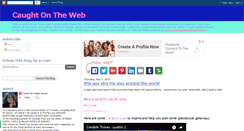 Desktop Screenshot of caughtontheweb.blogspot.com