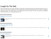 Tablet Screenshot of caughtontheweb.blogspot.com