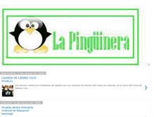 Tablet Screenshot of lapinguinera.blogspot.com