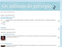 Tablet Screenshot of animaisdopresepio.blogspot.com