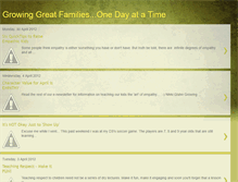 Tablet Screenshot of growinggr8families.blogspot.com