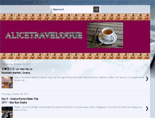Tablet Screenshot of alicetravelstory.blogspot.com
