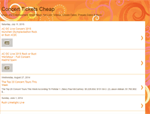 Tablet Screenshot of concert-tour-blog.blogspot.com