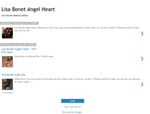 Tablet Screenshot of lisa-bonet-angel-heart.blogspot.com