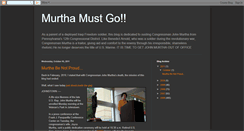 Desktop Screenshot of murthamustgo.blogspot.com