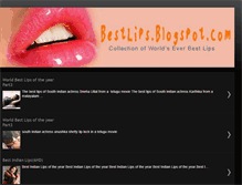 Tablet Screenshot of bestlips.blogspot.com