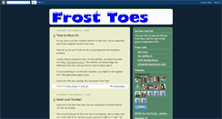 Desktop Screenshot of frost-toes.blogspot.com