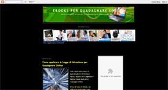 Desktop Screenshot of ebooks-per-guadagnare.blogspot.com