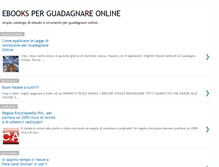 Tablet Screenshot of ebooks-per-guadagnare.blogspot.com