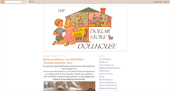 Desktop Screenshot of dollarstoredollhouse.blogspot.com