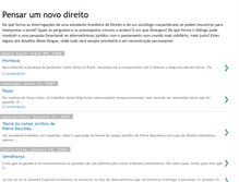Tablet Screenshot of pensarnovodireito.blogspot.com
