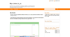Desktop Screenshot of myxjokes.blogspot.com