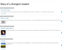 Tablet Screenshot of divergentstudies.blogspot.com