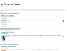 Tablet Screenshot of mytowerofbooks.blogspot.com