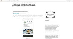 Desktop Screenshot of antiqueetromantique.blogspot.com